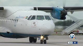 Commercial flight from Marsh Harbour to PBIA arrives, first since Hurricane Dorian