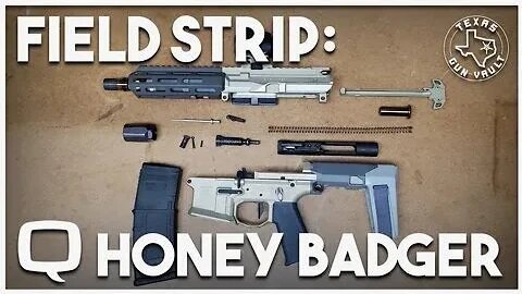 Field Strip: Q Honey Badger (300 Blackout Pistol)
