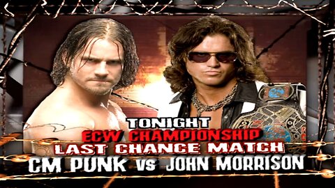 CM Punk vs John Morrison ECW 9/4/2007 Highlights
