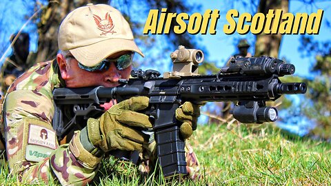 Airsoft War L85 and Pyro