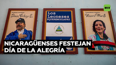 Nicaragüenses festejan Día de la Alegría