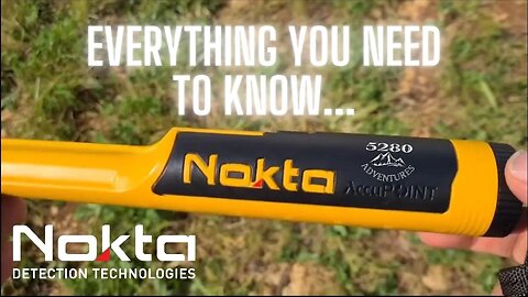 NOKTA ACCUPOINT - The NEWEST PINPOINTER on the market