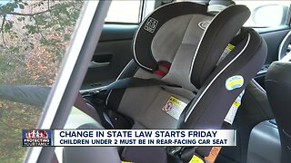 New car seat law takes effect Friday