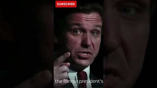 Donald Trump reacts to Ron DeSantis presidential announcement with smear campaign #shorts