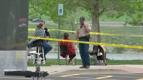 Crews search water for missing person at Bear Creek Lake Park