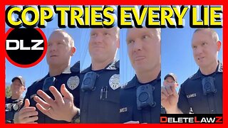 COP TRIES EVERY LIE POSSIBLE