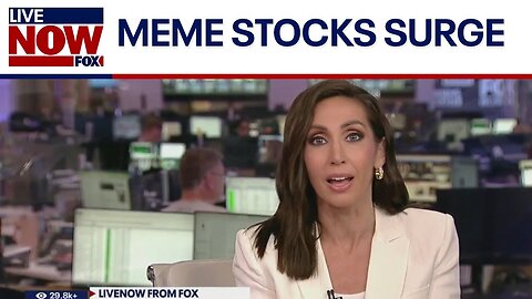 Meme stocks GameStop and AMC surging again on Wall Street | LiveNOW from FOX