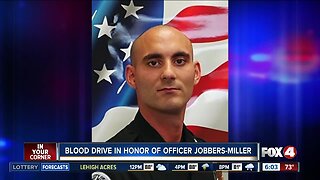 3-day blood drive under way to honor fallen officer Adam Jobbers-Miller