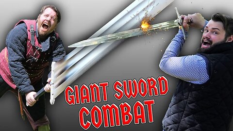 How effective are GIANT SWORDS in combat? TESTED! - Making a FUNCTIONAL GIANT SWORD! Part 3