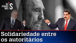 De ditador para ditador: Maduro critica protestos contra governo de Cuba