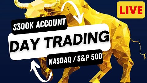 +$1,075 LIVE DAY TRADING FUTURES | Nasdaq & S&P 500 | Stock Market Live | Jerome Powell Audio Live