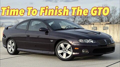 Finishing The GTO With Paint Then Selling It?