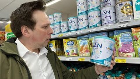Russians throw baby formula party to mock United State sanctions!