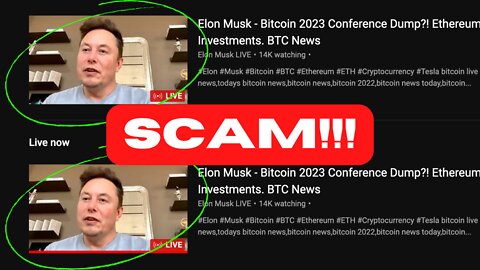 Crypto Giveaways Steal Millions of Dollars Using Elon Musk's Video!