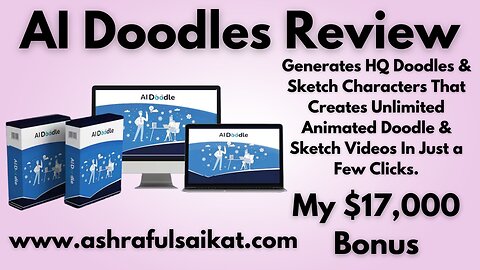 AI Doodles Review - Create & Publish AI Animated Doodles (Ganesh Saha)