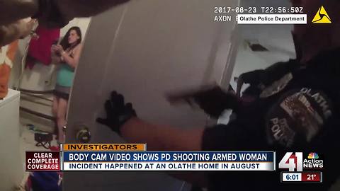 Body cam footage shows deadly Olathe shooting