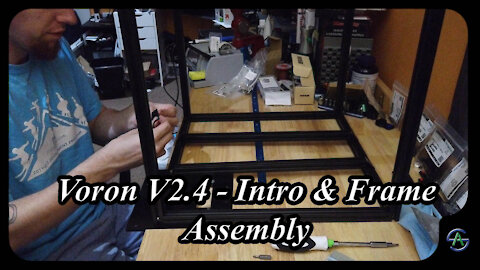 Voron V2.4 - E1 - Intro & Frame