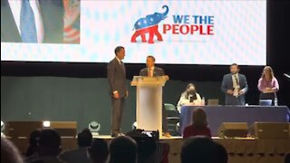 Chairman Stops Romney Speech To Tell Audience 'Be Respectful'