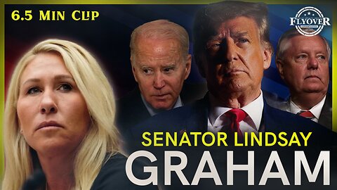 MTG Goes off on Senator Lindsey Graham for Downplaying Joe Biden’s Corruption | Flyover Clip