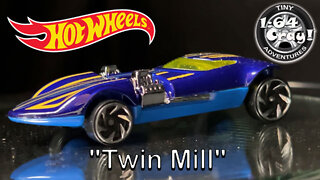 "Twin Mill" in Blue - Model by Hot Wheels