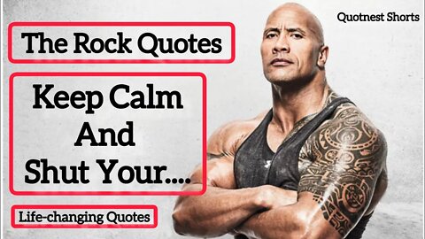 QUOTNEST QUOTES BY DWAYNE JOHNSON | #quotnest #quotes #kuotes #drivingfails #therock #dwanejohnson