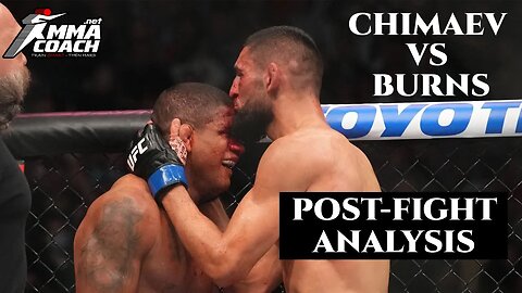 Did Chimaev really beat Burns (UFC 273 post-fight analysis)?