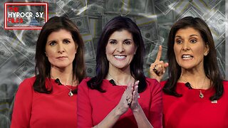 Nikki Haley vs. Nikki Haley At A Town Hall