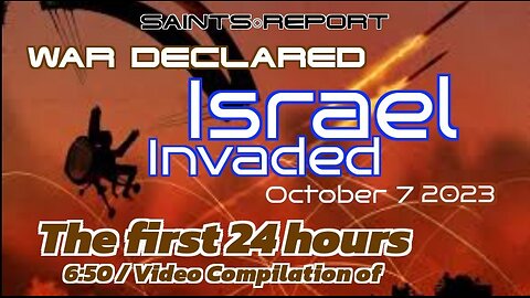 2855. Israel War 2023 | Day 1 Compilation | 6:50