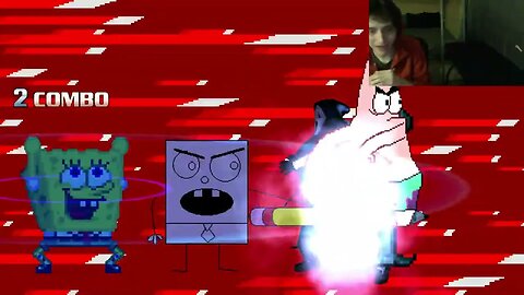 SpongeBob SquarePants Characters (SpongeBob, Squidward, And Patrick) VS GhostFace In An Epic Battle