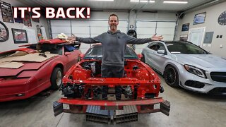 Our 92 Firebird project returns for an LS Swap! Part 10