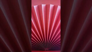 Origami Chinese Traditional Fan - Easy Paper Crafts - Shorts Ideas 💡