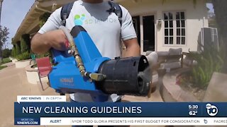 In-Depth: CDC issues new cleaning guidance amid pandemic