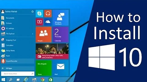 windows 10 installation step by step #microsoft