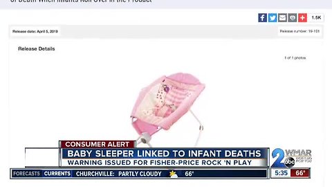 American Academy of Pediatrics calls for recall of Fisher-Price Rock 'n Play after infant deaths