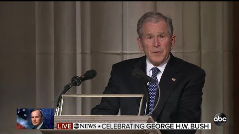 George W. Bush on his father's flaws