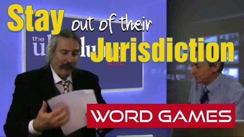 Stay Out of the Jurisdiction of the Government - Legal Word Games - Karl Lentz