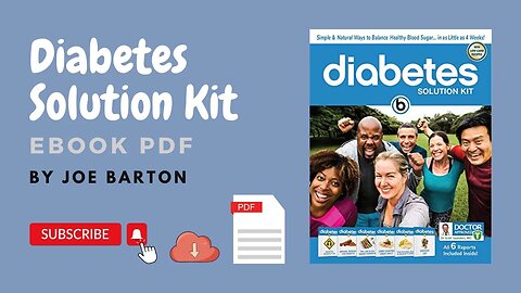 Diabetes Solution Kit eBook PDF [Reviews] by Joe Barton