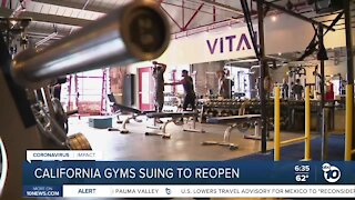 California gyms suing state over reopening guidelines