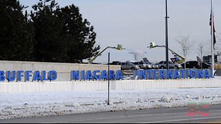 Door falls off plane midflight over New York, forces emergency landing in Buffalo