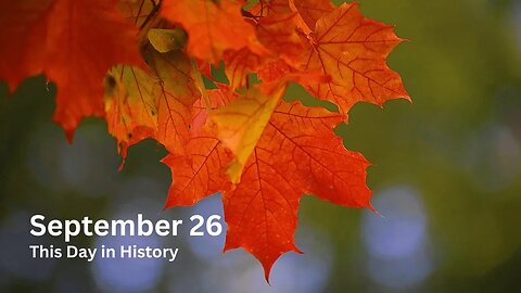 This Day in History - September 26