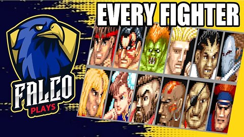 I Beat Street Fighter 2 with EVERY Character!