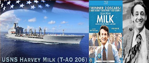 Boy Groomer Harvey Milk Gets A U.S. Navy Ship Named After Him - Sean Penn Must Be Proud