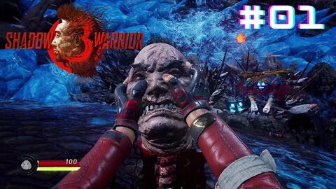 Shadow Warrior 3 - INICIO DA GAMEPLAY!! Parece doom (PT-BR) em português. #01