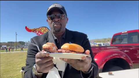 MAGA FOOD AT GA TRUMP RALLY