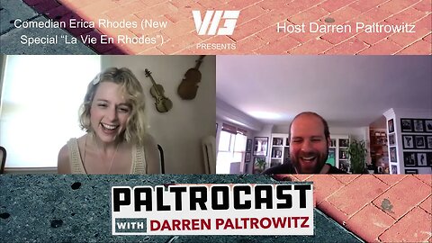 Comedian Erica Rhodes interview with Darren Paltrowitz
