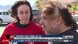 Nevada brothel owner Dennis Hof has died