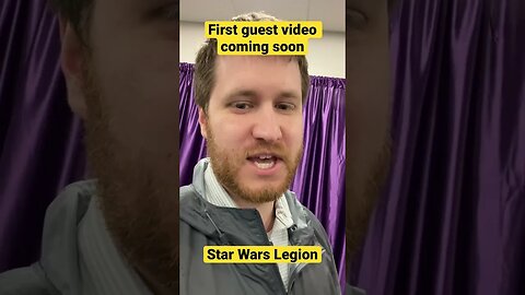 First guest video for Squarebox Games #starwarslegion #boardgames