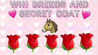 New Wild Horse Islands Valentine's Update Breeds And Secret Coat