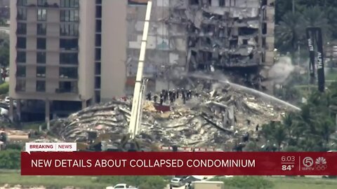 New details about collapsed condominium