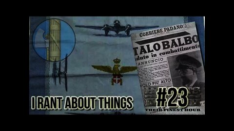 Hearts of Iron 3: Black ICE 9 - 23 (Italy) Be Warned Long History Rant